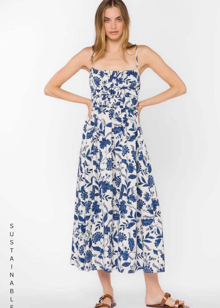 Velvet Heart Tanelle Blue Floral Dress