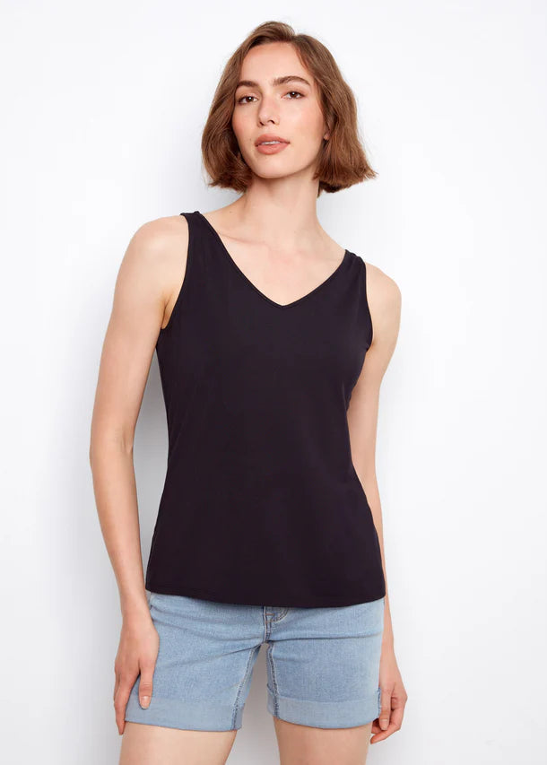 Charlie B Wear 2-Way Bamboo Cami - Black