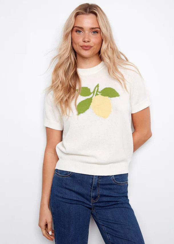 Charlie B Raglan Short Sleeve Crew Neck Sweater