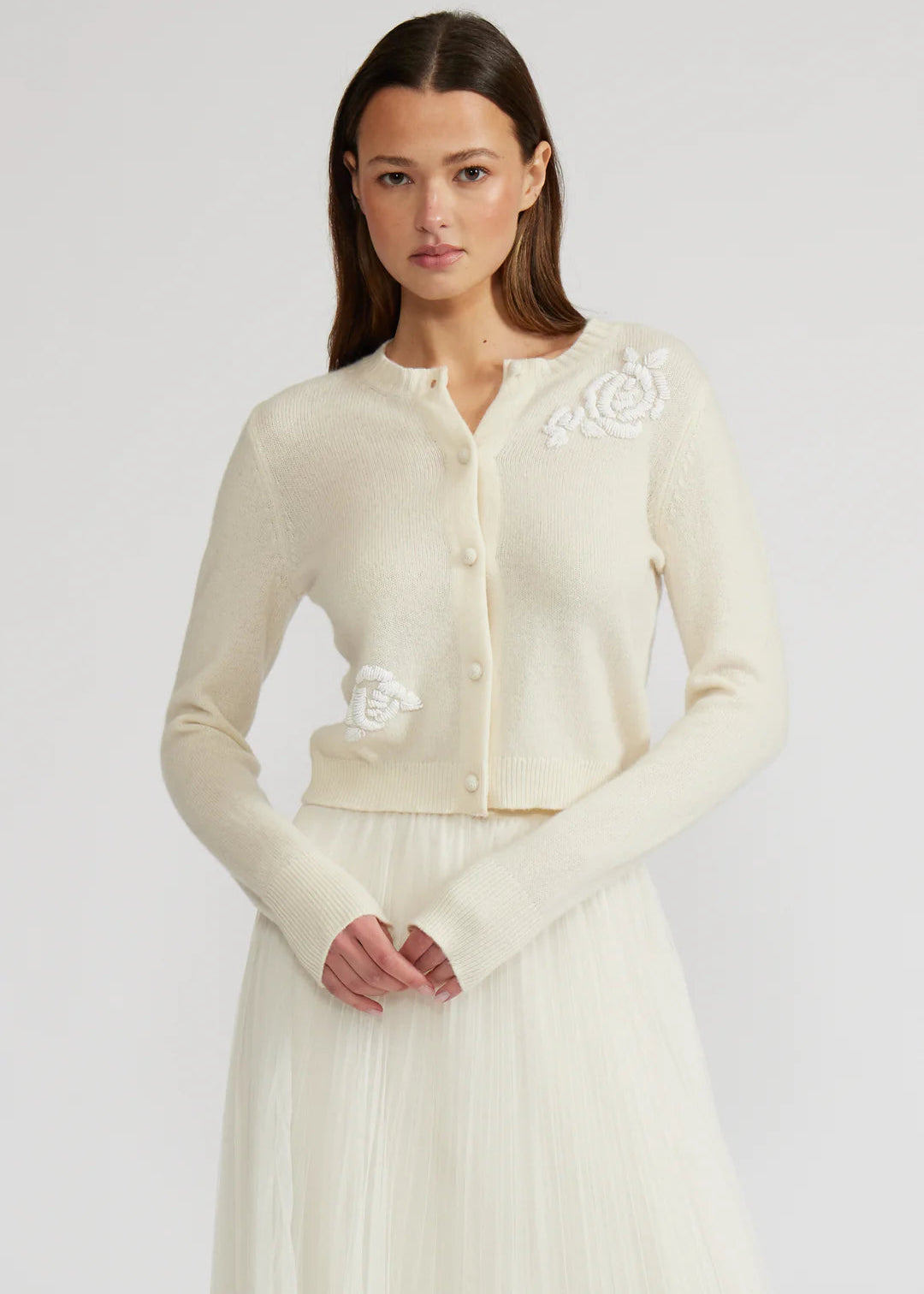 Lucy Paris Nilda Beaded Cardigan Sweater