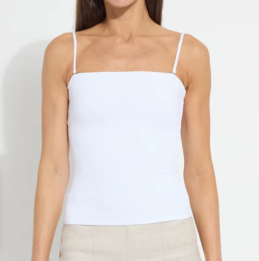 Paolina Bandeau Top - White