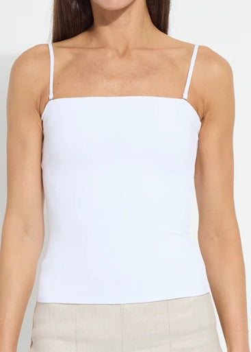 Paolina Bandeau Top - White