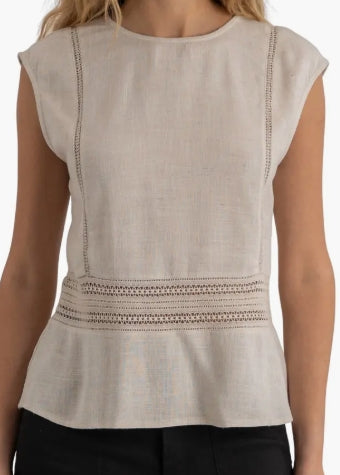 Carly Cap Sleeve Top