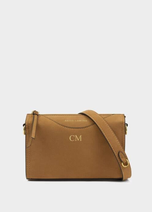 KL Alba Suedette Crossbody Bag