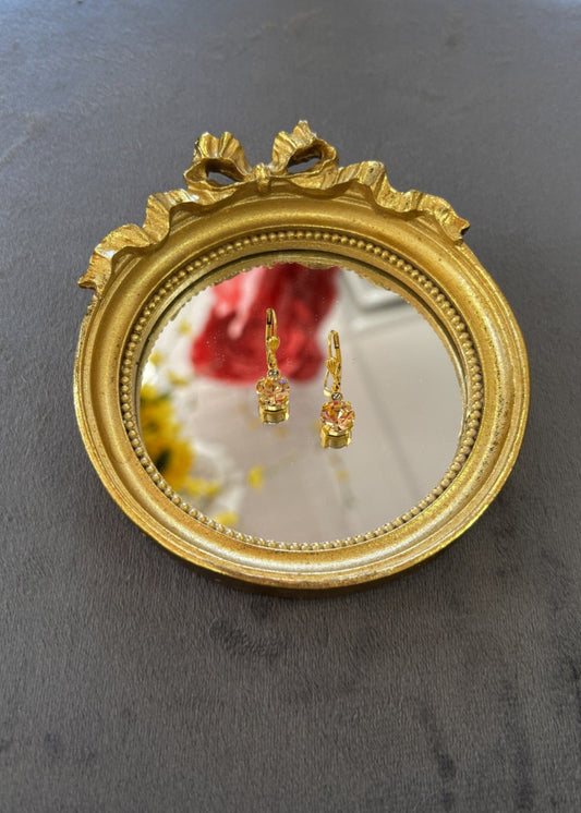 LVP Gold Crystal Earring