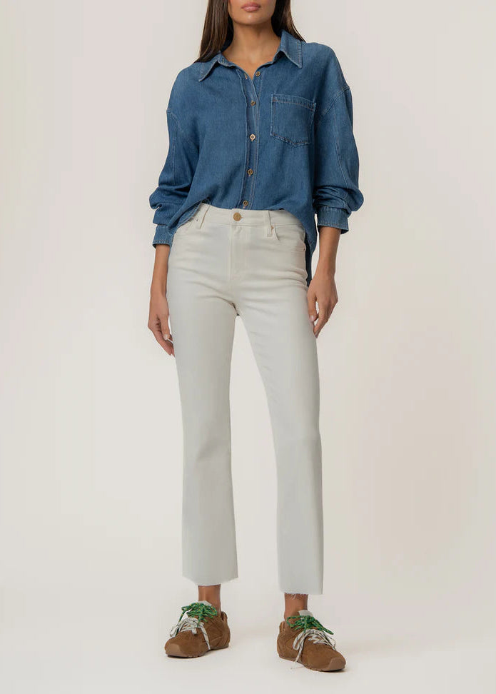 Kut Kelsey High Rise Ankle - Cream