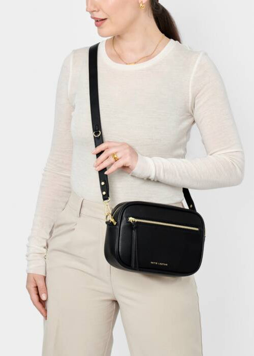 KL Hallie Crossbody Bag- Black