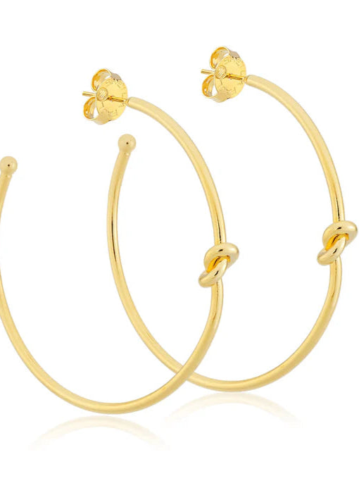 Sheila Fajl Knot Hoops