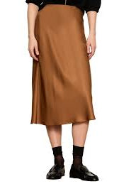 Sanctuary Everyday Midi Skirt - Cocoa Powder
