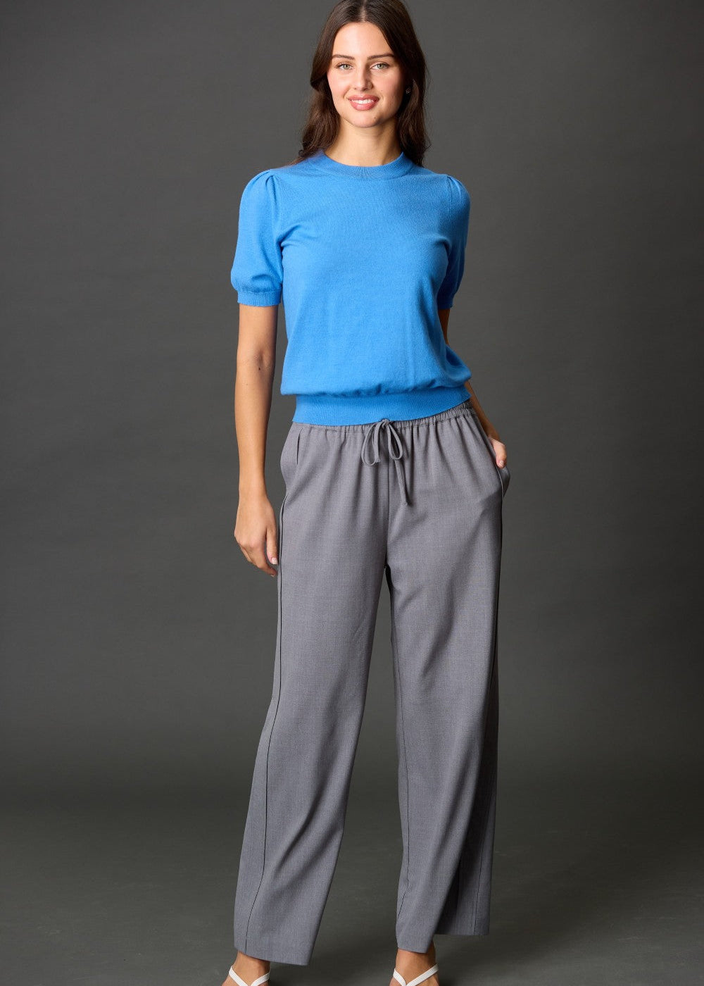 Before You Knit Short Sleeve Puff Sleeve Top