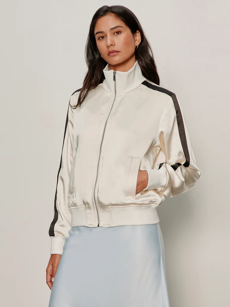 Sanctuary Satin Track Jacket