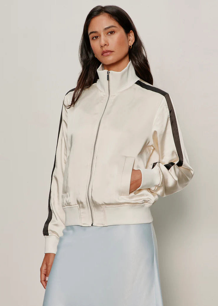 Sanctuary Satin Track Jacket