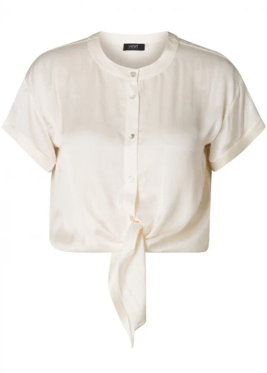 YEST Sacha Top Natural White