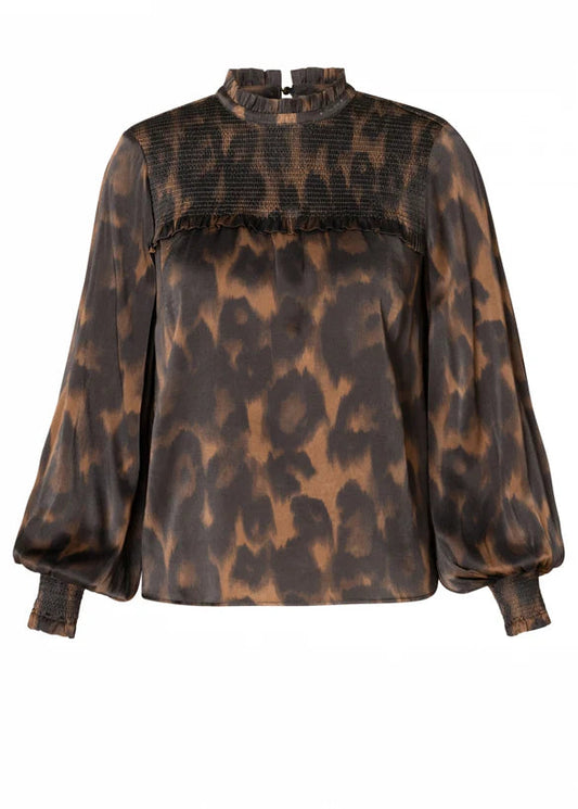 Yest Clarity Warm Taupe Blouse