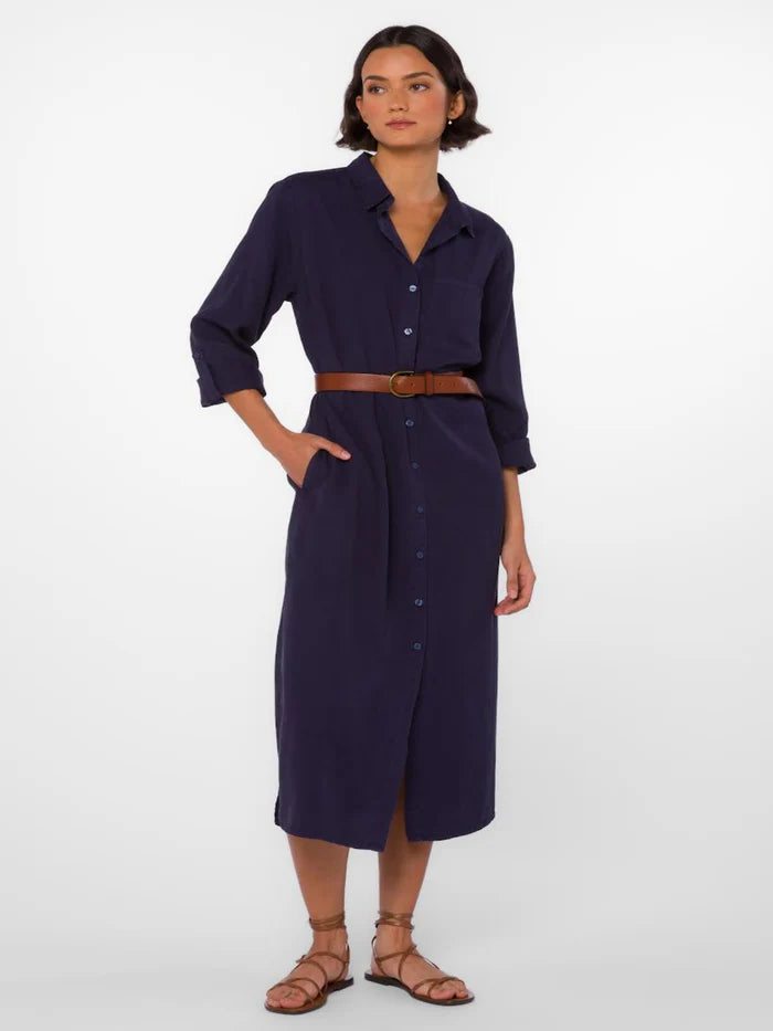 Velvet Heart Belsey Dress - Navy