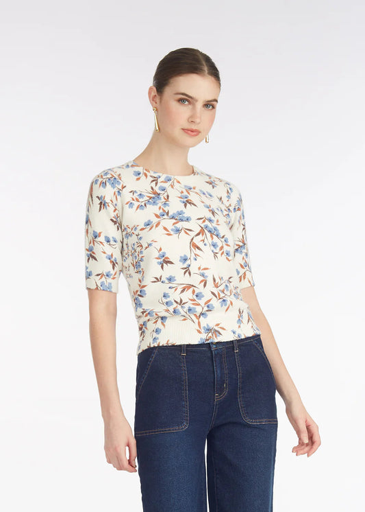 Draper James SS Floral Sweater