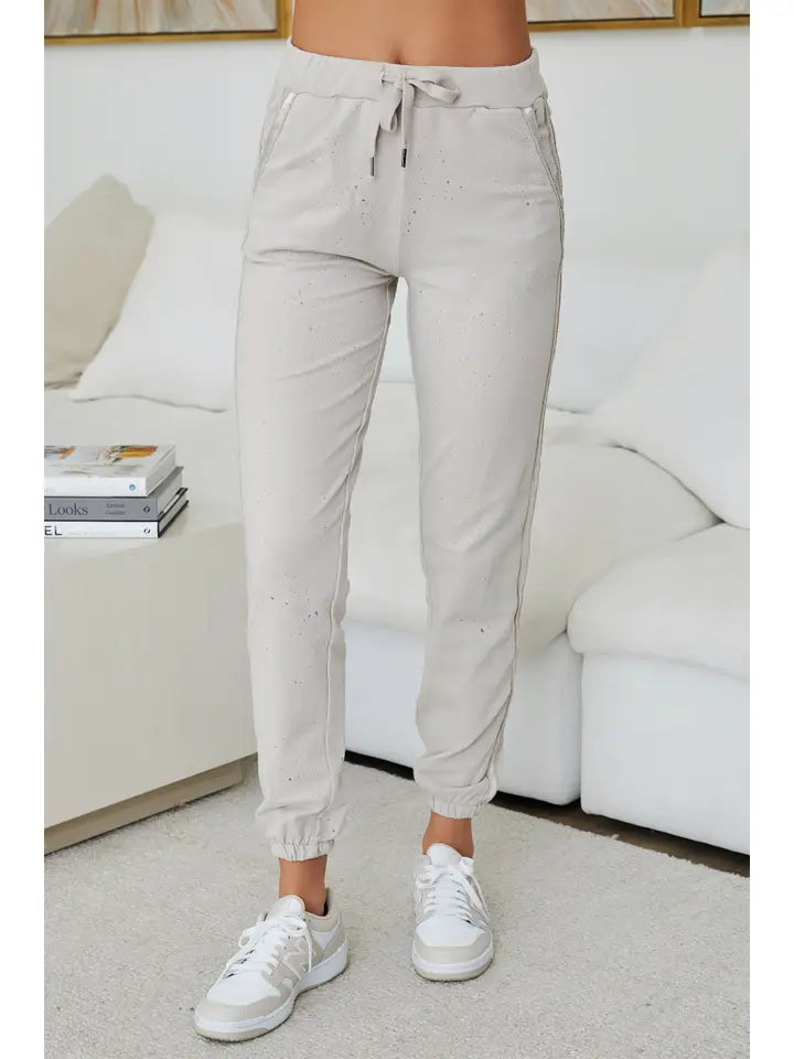 Milio Milano Destressed Jogger Pant
