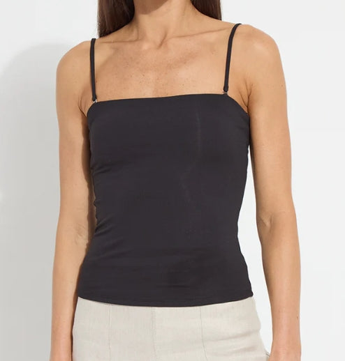 Paolina Bandeau Top - Black
