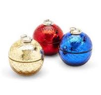 Two's Co Ornament Filled Candle