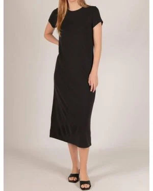 Before You Knit Short Sleeve Midi Dress