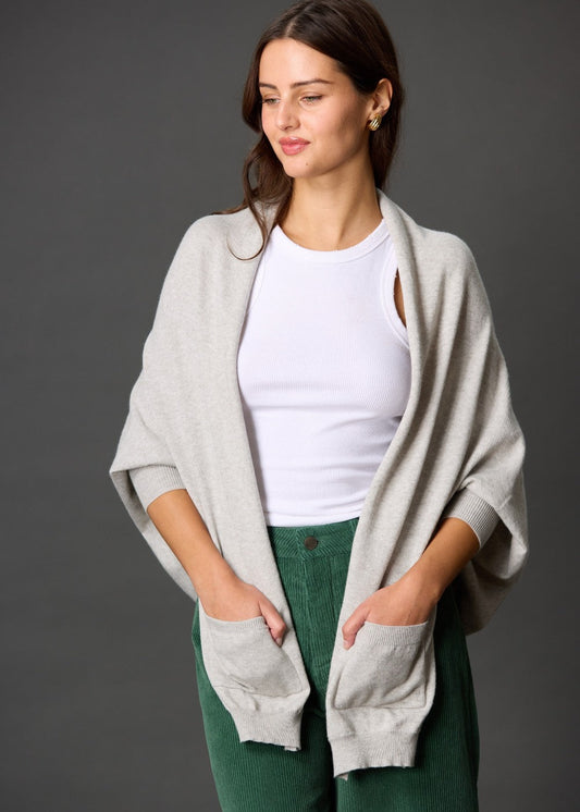 Before You Open Cropped Cardigan