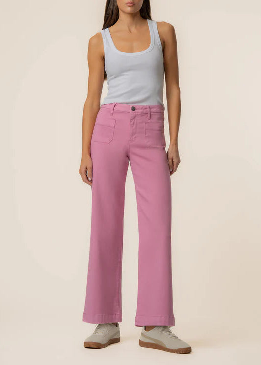 Kut Meg High Rise Wide Leg - Cupcake