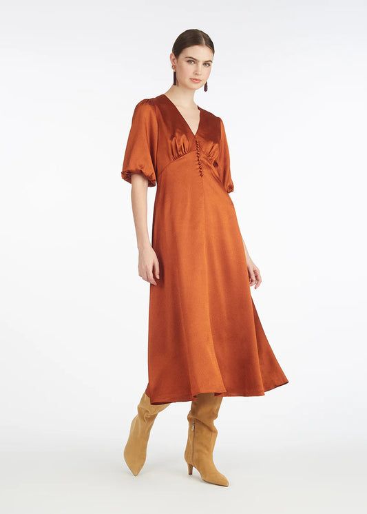 Draper James Maisy Midi Gingerbread Dress