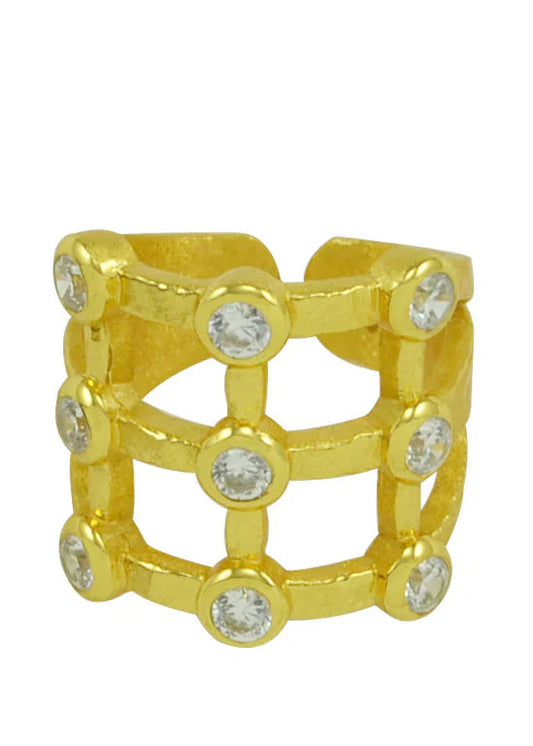 Betty Carre Harmony Squares Ring