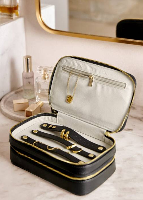 KL Jewlery and Accessories Travel Case- Black