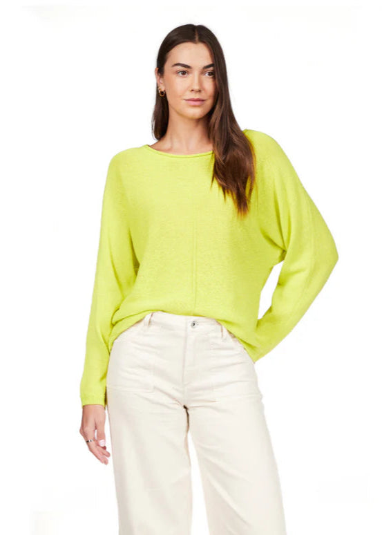 Sanctuary Easy Knitwear Top Desert Lime