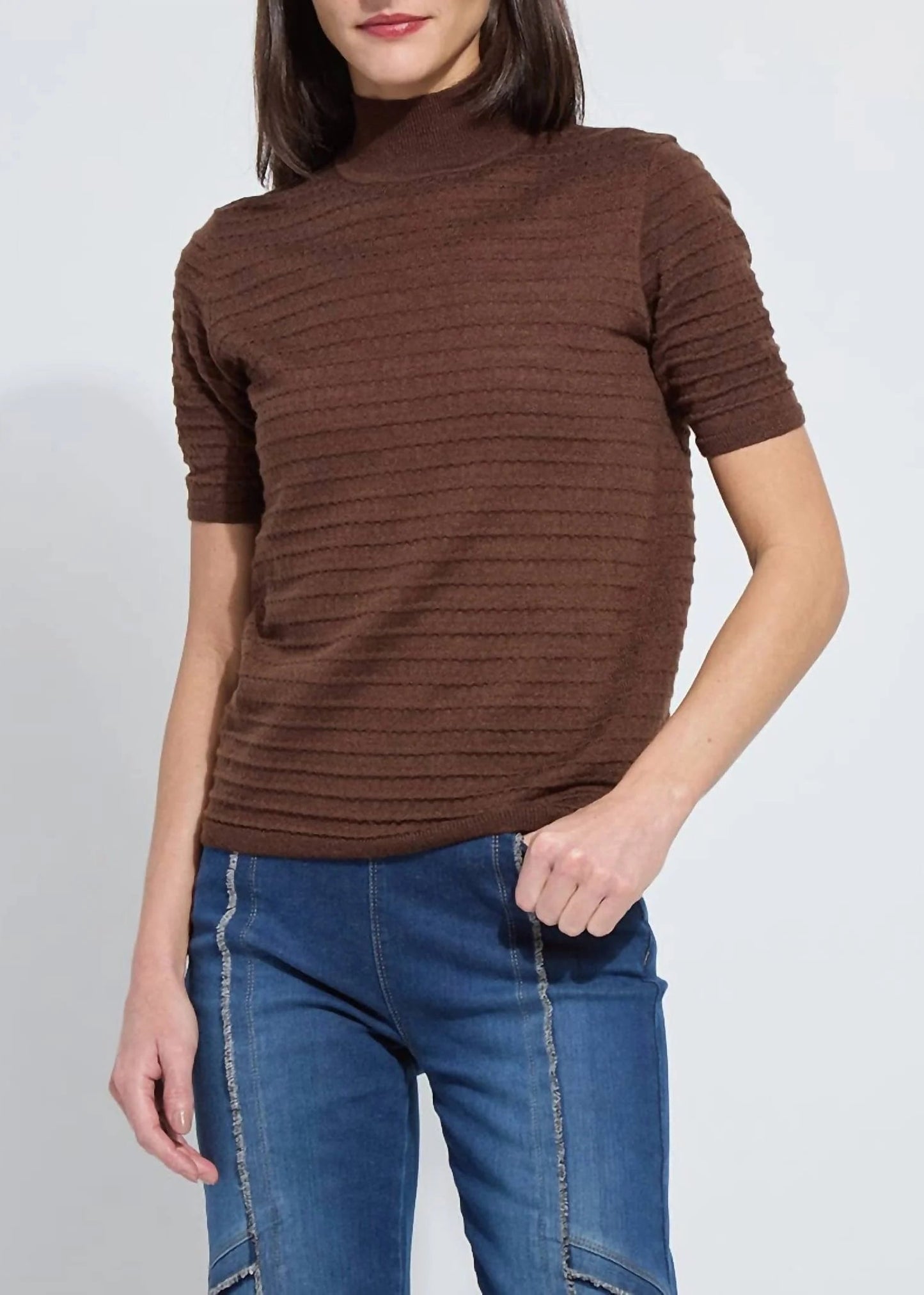 Lysse Lottie SM Short Slv Sweater