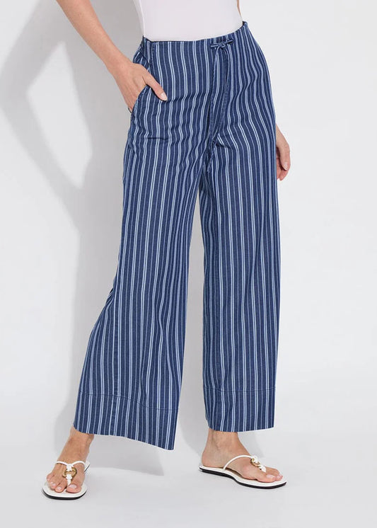 Lysse Serefina Wide Leg Trouser Vacay Chambray
