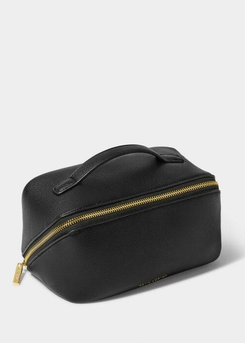 Medium Make Up/Wash Bag- Black