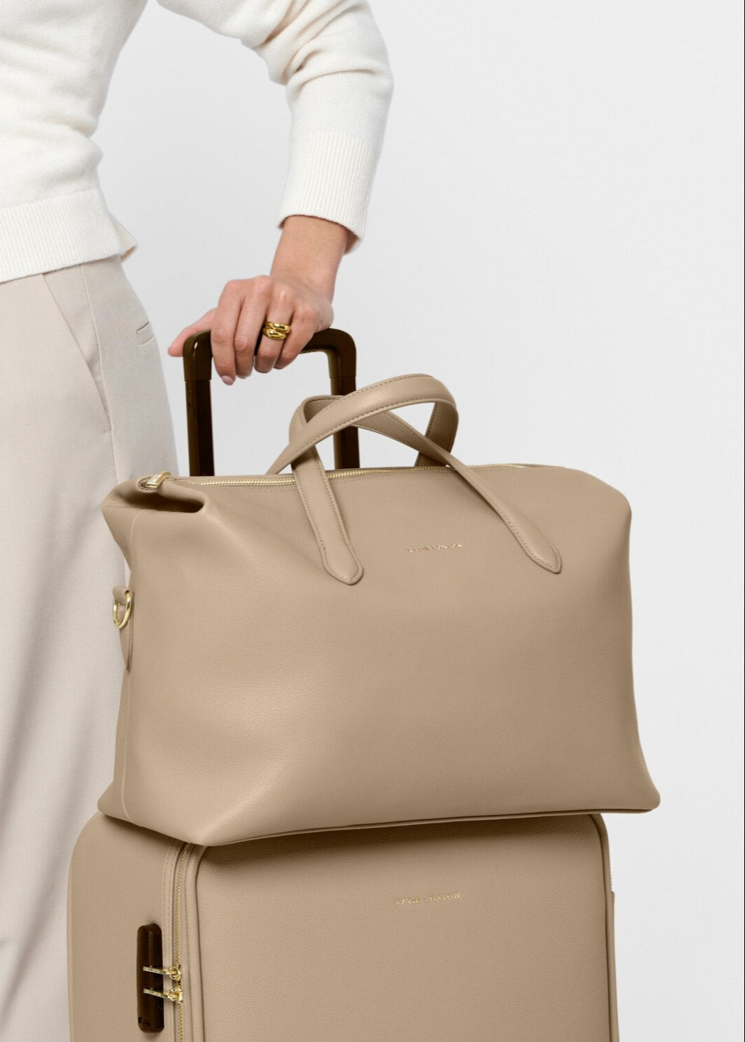 Milan Cabin Bag- Light Taupe
