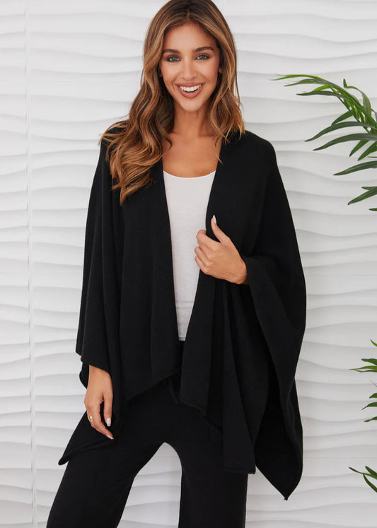 Milio Milano Knit Dolman Open Cardigan