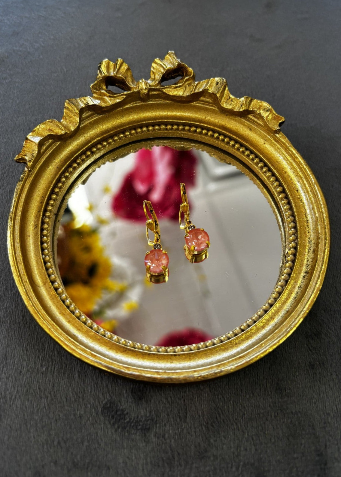 LVP Gold Crystal Earring
