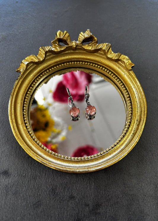 LVP Round Crystal Earring