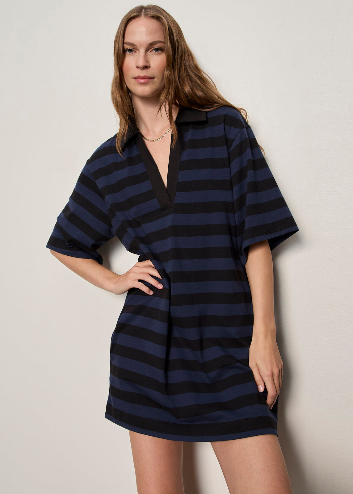 Sanctuary Boyfriend Collar Knit Dress