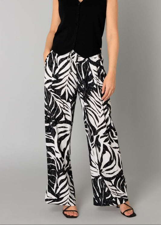 Yest Tully Pant Black/White